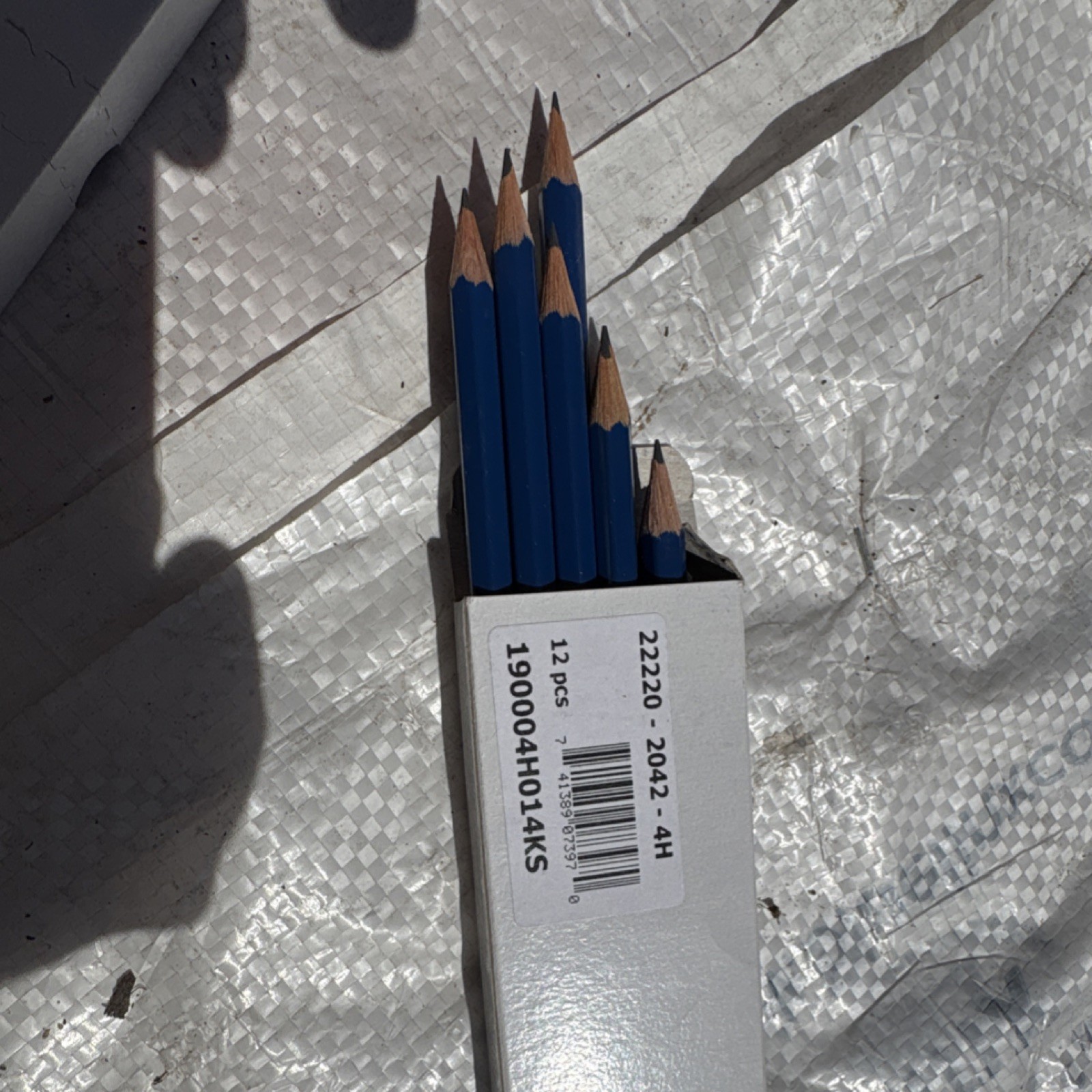 S 12 Pcs 190004h014ks Standard Pencils