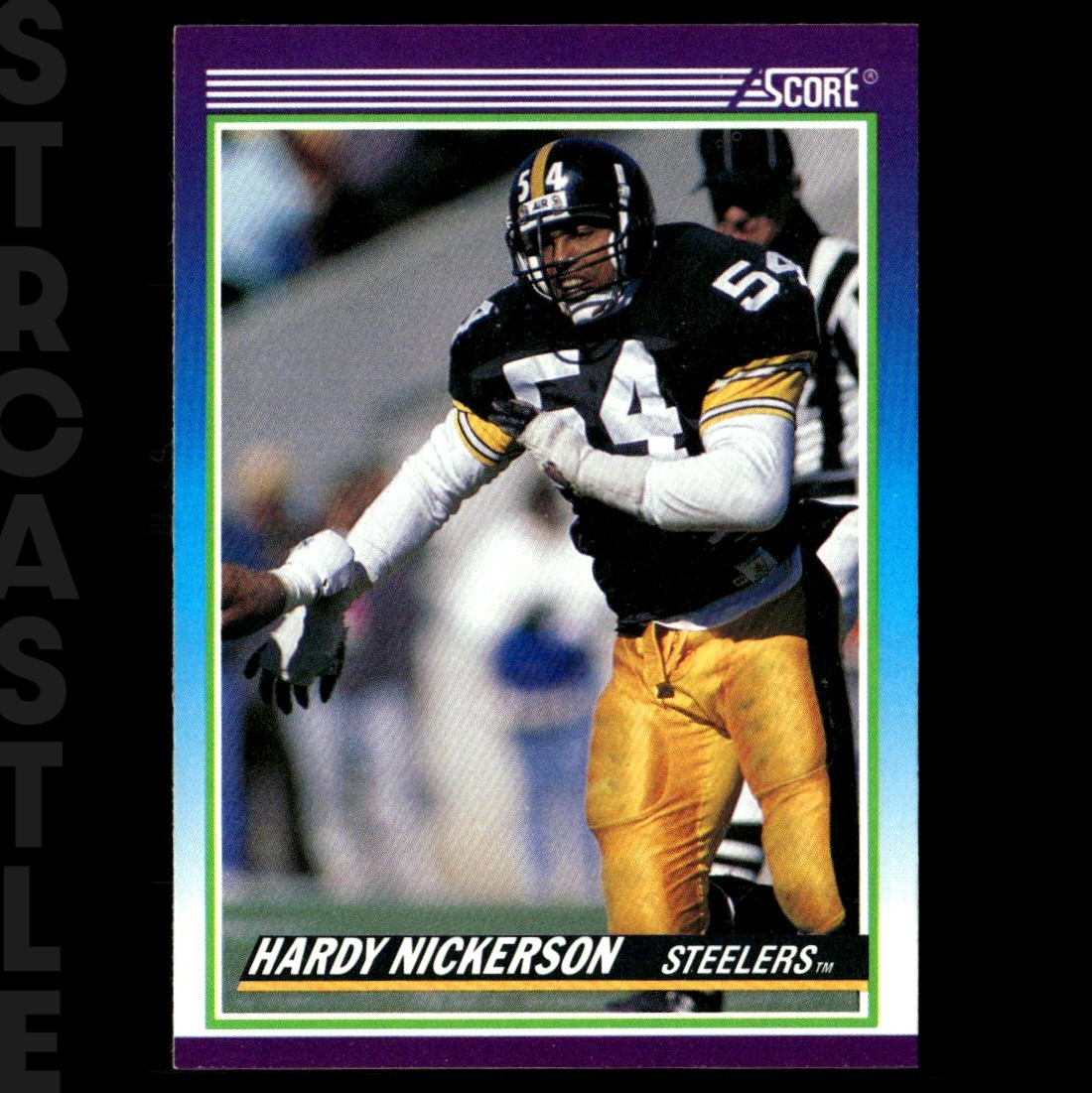 Hardy Nickerson 1990 Score #495 Pittsburgh Steelers 🏈 Football