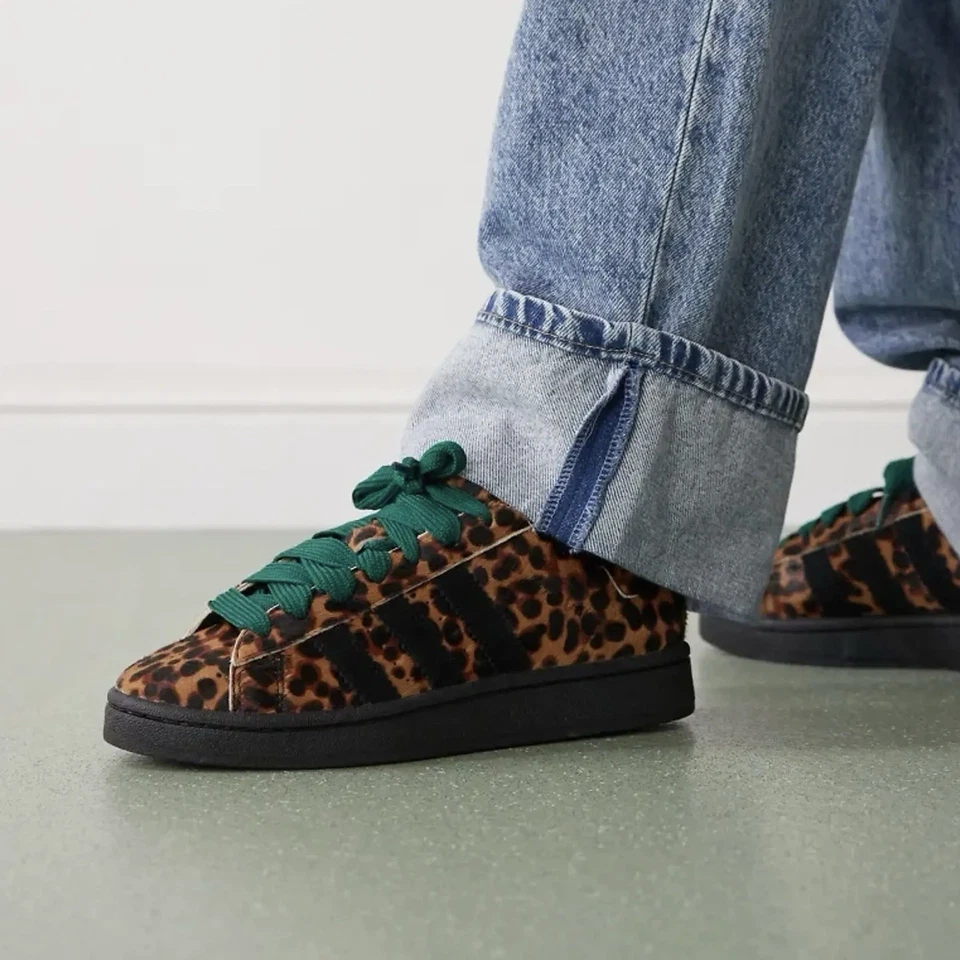 Adidas Originals Campus Women's Athletic Shoe Animal Print Sneaker Footwear #768 - Image 3 of 4