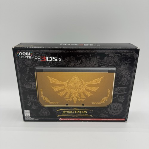 Zelda Hyrule Edition New Nintendo 3DS XL Konsole NUR VERPACKUNG *OHNE KONSOLE*