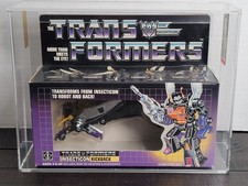 AFA 85  85 90 90 TRANSFORMERS G1 KICKBACK MISB VINTAGE SEALED 1985 TM Box MOSC