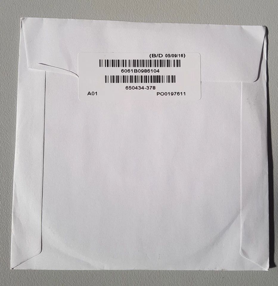 Operating System DVD Windows 7 Professional SP1-64 Bit - 2016 - New Sealed - Image 3 of 3