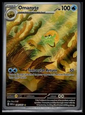 Omanyte Holo Illustration Rare SV: Scarlet & Violet 151 180/165 NM on eBay