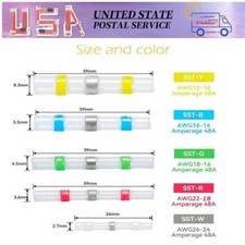 Waterproof Solder Seal Sleeve 50/100x Heat Shrink Wire Connectors Terminal kits