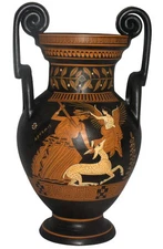 Ancient Greek Volute Krater Vase Museum Replica Reproduction