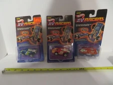 Hot Wheels X-V Racers Lot of 3 Stunt Racer Proformer Excelerator 1985 MOC