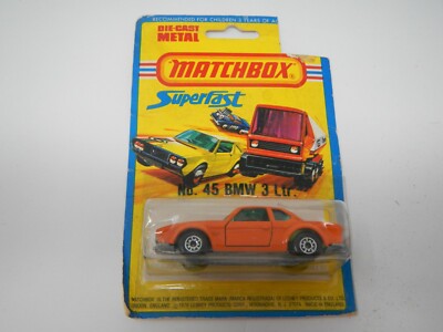 Matchbox SuperFast BMW 3 Ltr. No. 45 | eBay