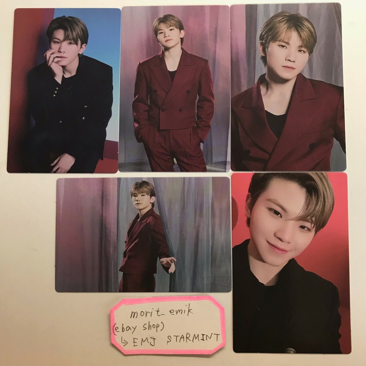 WOOZI SEVENTEEN - POWER OF LOVE - Concert Official Photo card