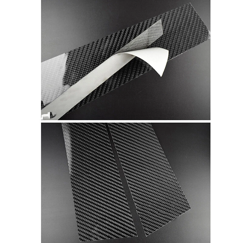 6Pcs Carbon Fiber Pillar Posts Window Cover For BMW E82 E81 E87 E88 2004-2013 - Image 4 of 4