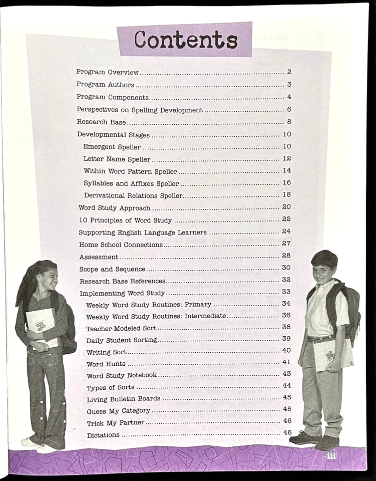 Words Their Way - DEVELOPMENTAL MODEL (TEACHER RESOURCE GUIDE) (2008, Pearson) - Image 3 of 4