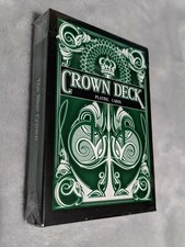 CROWN DECK GREEN FIRST EDITION PLAYING CARDS SEALED New
