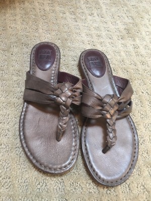New Frye Sandals Flopflops Braided Leather