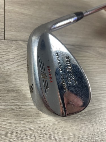 Wedge Titleist Vokey Design BV 258•08 – 58° Loft, 8° Rebond – Pour Droitier, Shaft Acier – Occasion