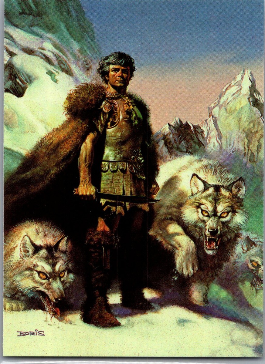 1991 Boris Vallejo Card #42 Lord of the Wolves | eBay