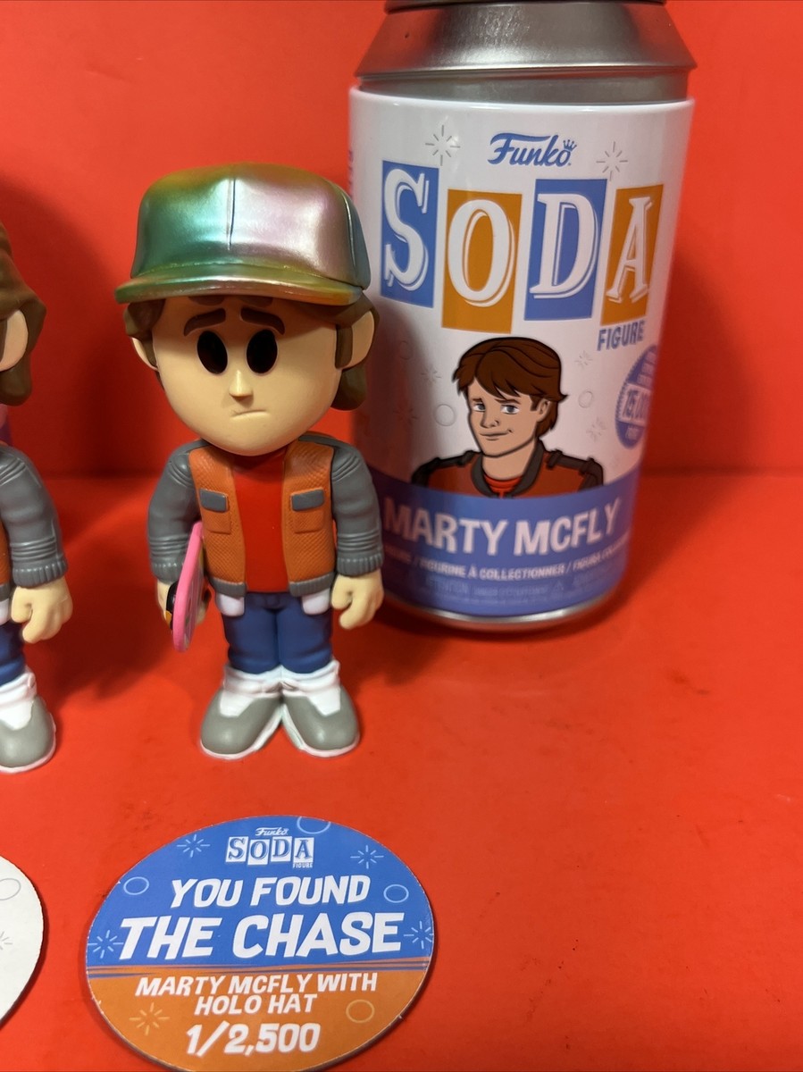 Funko Soda CHASE Back To The Future Marty McFly Vinyl Figure