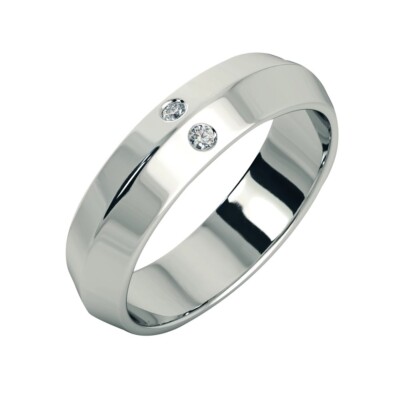 0.08 Ct Round Cut Natural Diamond Mens Wedding Band Solid 950 Platinum Size 10