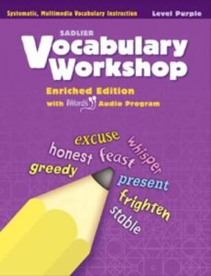 Vocabulary Workshop Â 2011 Level Purple (Grade 2) Student Edition - GOOD