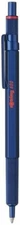 Rotring  600 Ballpoint Pen Blue Hexagonal Pen Knurled Grip New In Box Blue Ink