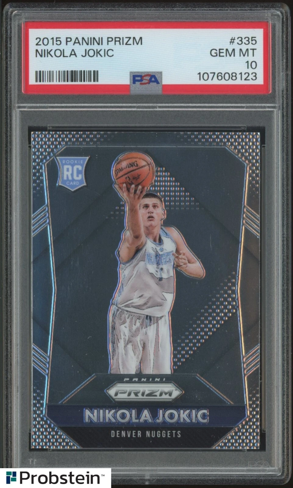Nikola Jokic trading card