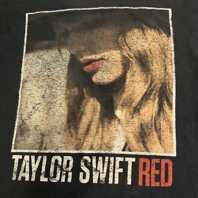 Youth Size M 2013 Taylor Swift Red Tour Double Sided Graphic