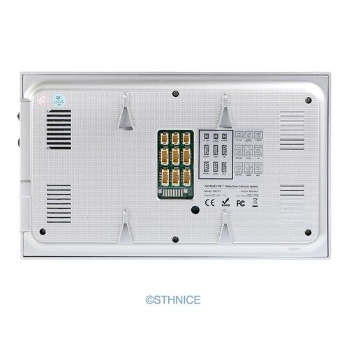 HOMSECUR 7" 4 Draht Wlan Video AHD Türklingel Gegensprechanlage Deutsches Menü - Bild 6 von 12