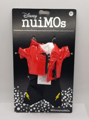 Disney Parks nuiMOs Red Jacket w/ Graphic Tank Top & Lightning Black Pants New - 第 6/14 張圖片