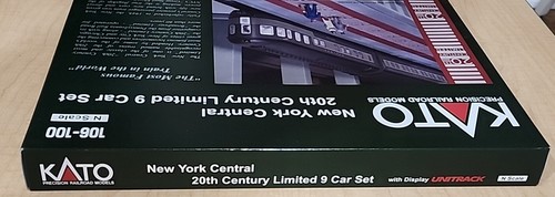 KATO N Scale ~New 2024~ New York Central 20th Century Limited 9 Car Set ~106-100 - Picture 5 of 6