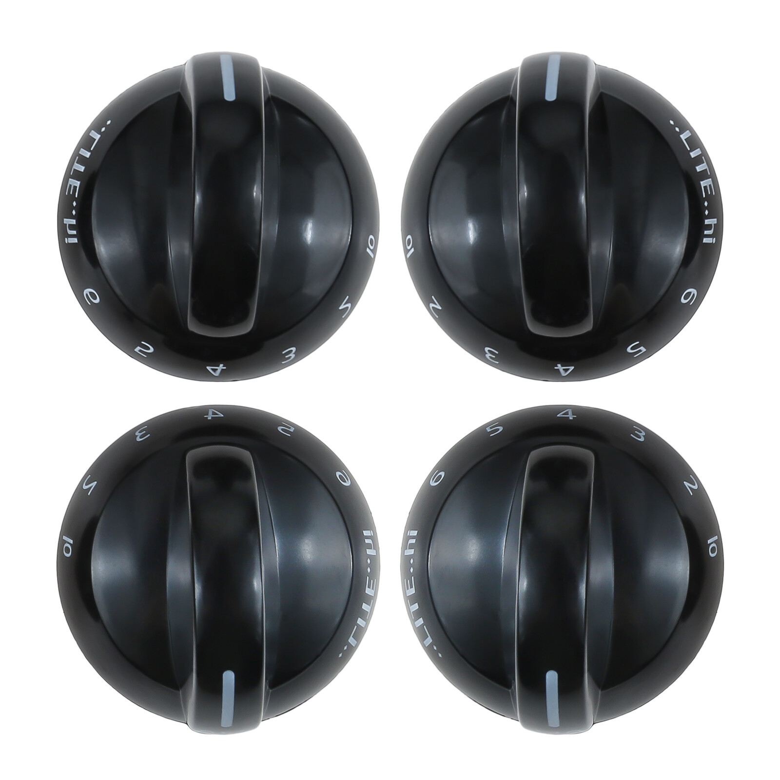 4Pcs 316220009 Range Burner Gas Stove Knob Replace For Frigidaire