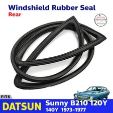 Windshield Rubber Seal Weatherstrip Rear Fits Datsun Sunny B210 120Y 4D Sedan