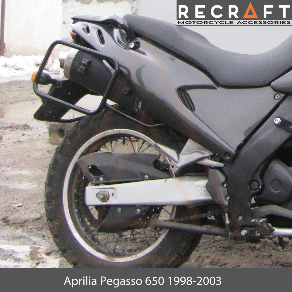 Soporte de equipaje portaequipajes lateral Recraft Aprilia Pegaso 650 1998-2003 Foto 4 de 4