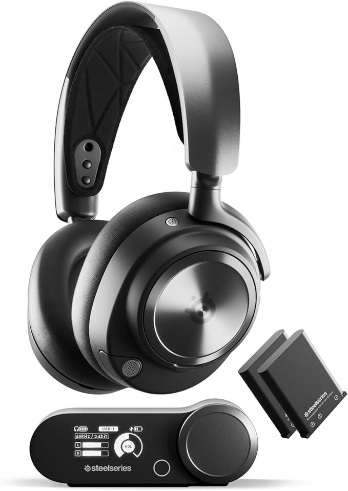激安　新品　SteelSeries ArctisNovaPro　61520 STEELSERIES ARCTIS NOVA PRO WIRELESS MULTI-SYSTEM GAMING