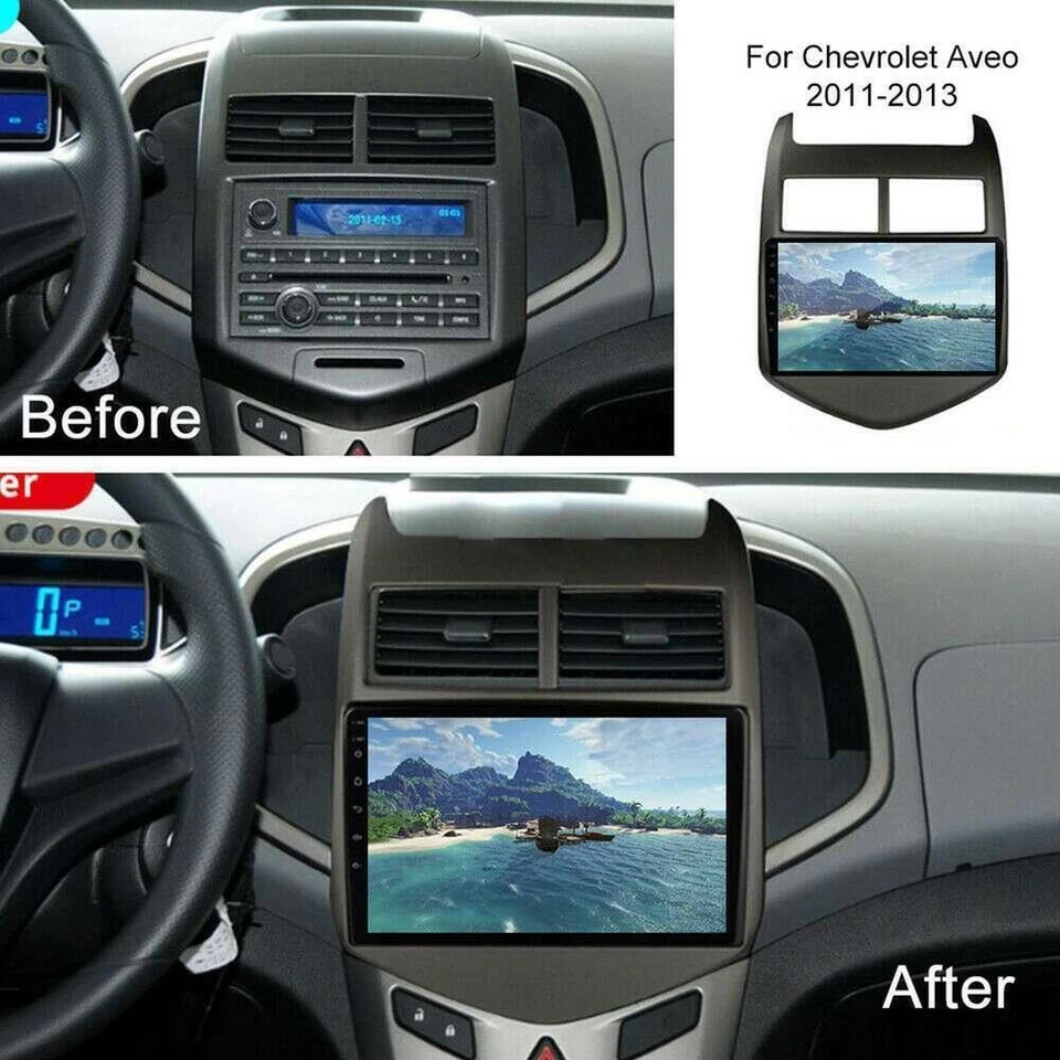 Radio estéreo GPS para coche Chevrolet Aveo Sonic 2011-2015 Android 13 Carplay 2+64G Foto 2 de 4