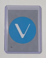 VeChain Limited Edition Artist Signed “Supply Chain Crypto” Trading Card 4/10