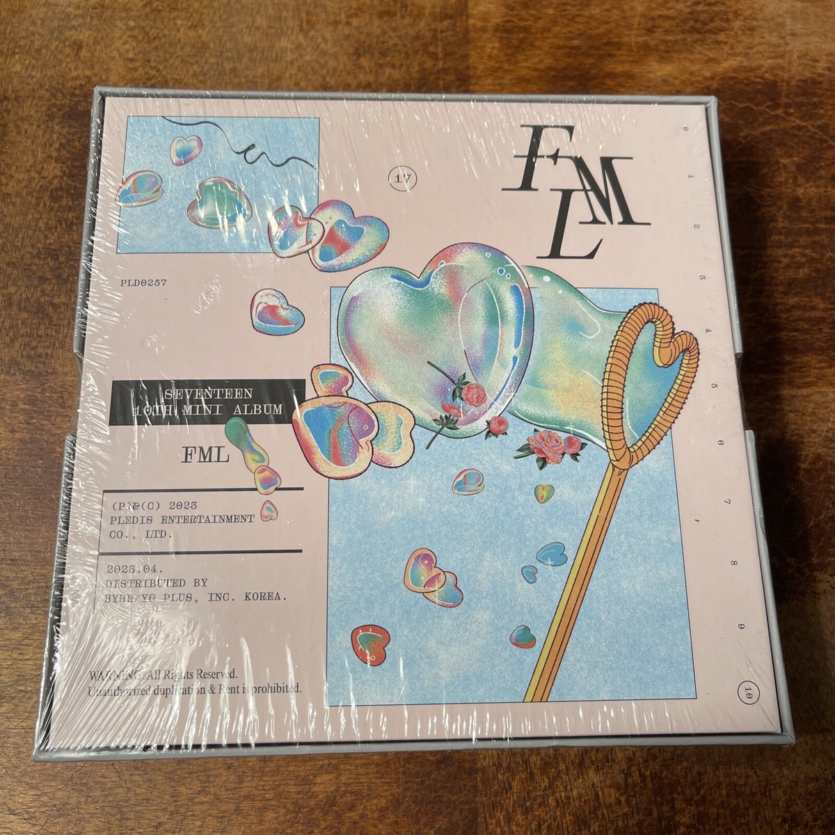 SEVENTEEN 10th Mini Album 'FML' (CARAT Version) Seventeen (CD