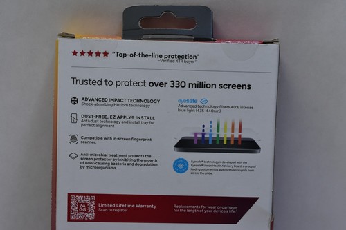 Zagg Xtr8 Protect Invisible Shield Front Screen Protector for Google Pixel 8 - Photo 6 sur 7