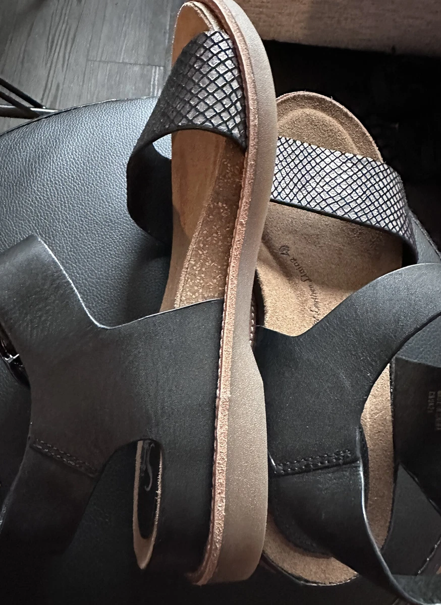 Sofft bali metallic leather sandals sales