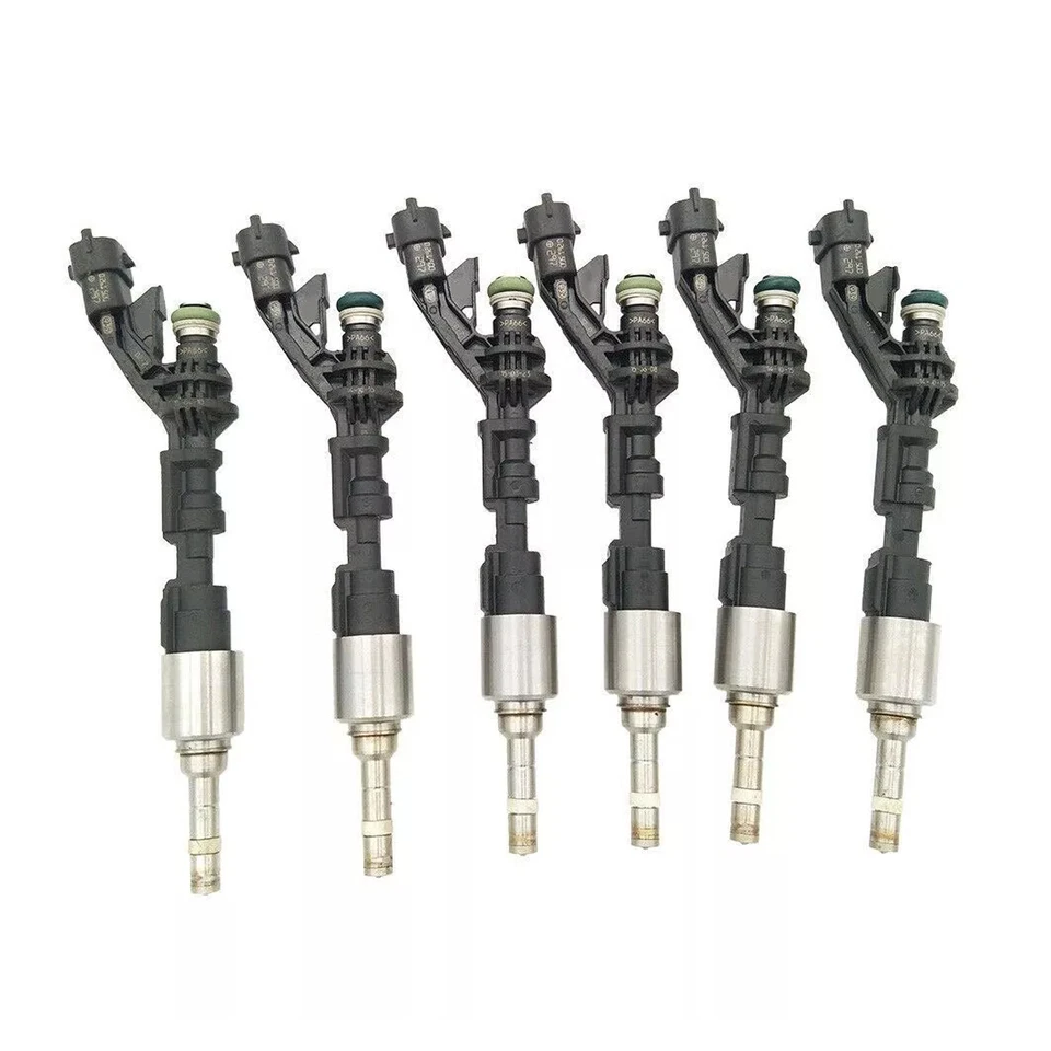Inyectores de combustible 6 piezas 0261500296 para Jaguar tipo F Land Rover Range Rover 3,0 LWh Foto 2 de 4