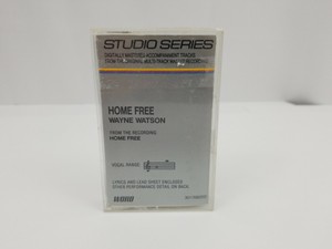 Studio Series Accompaniment Tracks Cassette Tape Wayne Watson Home Free Gospel Ebay