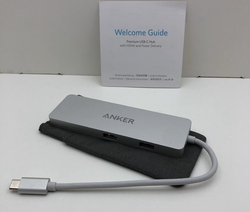 Anker USB-C 4 Port HDMI Port USB 3.0 Power Delivery Model 8342 - Picture 8 of 10