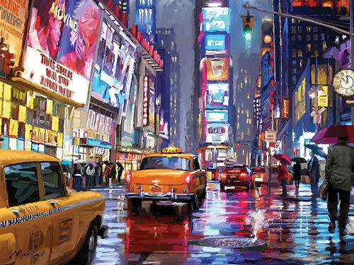 Richard Macneil Canvas Art Prints London New York Venice Paris Rome Pictures - Picture 64 of 69