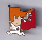RARE PINS PIN'S .. OLYMPIQUE OLYMPIC BARCELONA 1992 COBI TEAM BOUTHAN ~24