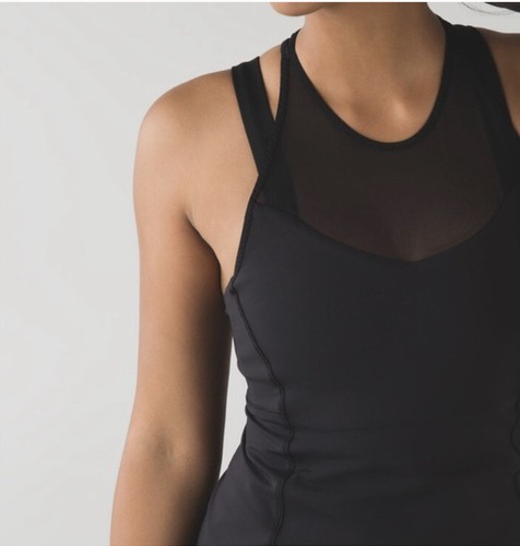 lululemon tank with attached bra