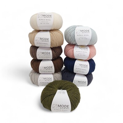 Alpaca Wool DK Mode at Rowan Luxury Soft Double Knit Yarn 50g Knitting  Crochet