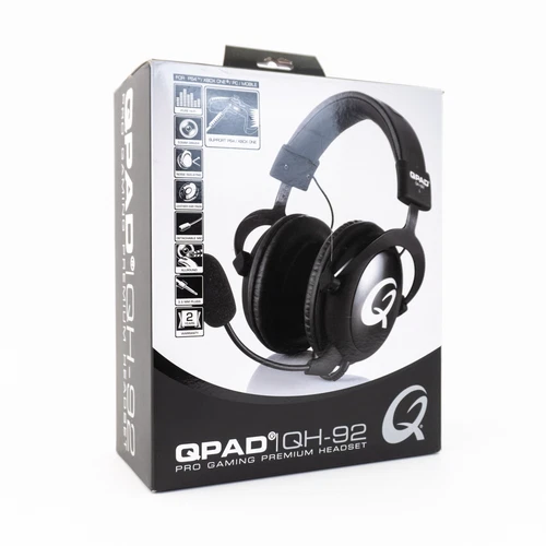 Cuffie per PC Gaming QPad QH-92 con Microfono Stereo da 53mm Jack 3,5