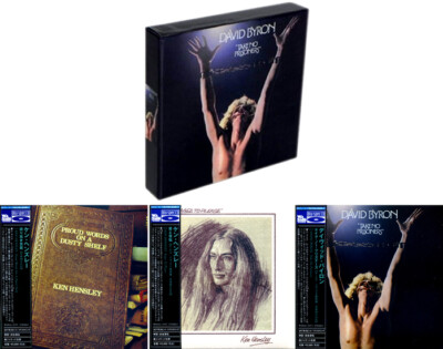 KEN HENSLEY / DAVID BYRON Take No Prisoners Japan Mini LP Blu-Spec 3 CD BOX 