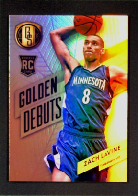 2014-15 Gold Standard #7 Zach LaVine Golden Debuts Rookie RC /50 