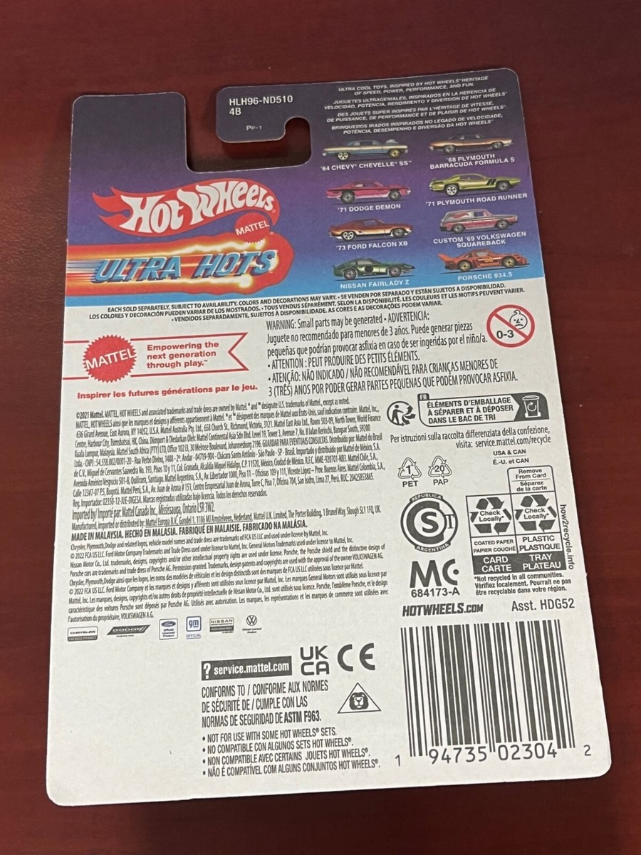 2023 Hot Wheels Ultra Hots Porsche 934.5 Spectraflame Orange A78
