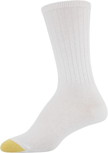 GOLDTOE Women's Casual Texture Ribbed Crew Socks (6 Pairs) - Picture 56 of 57