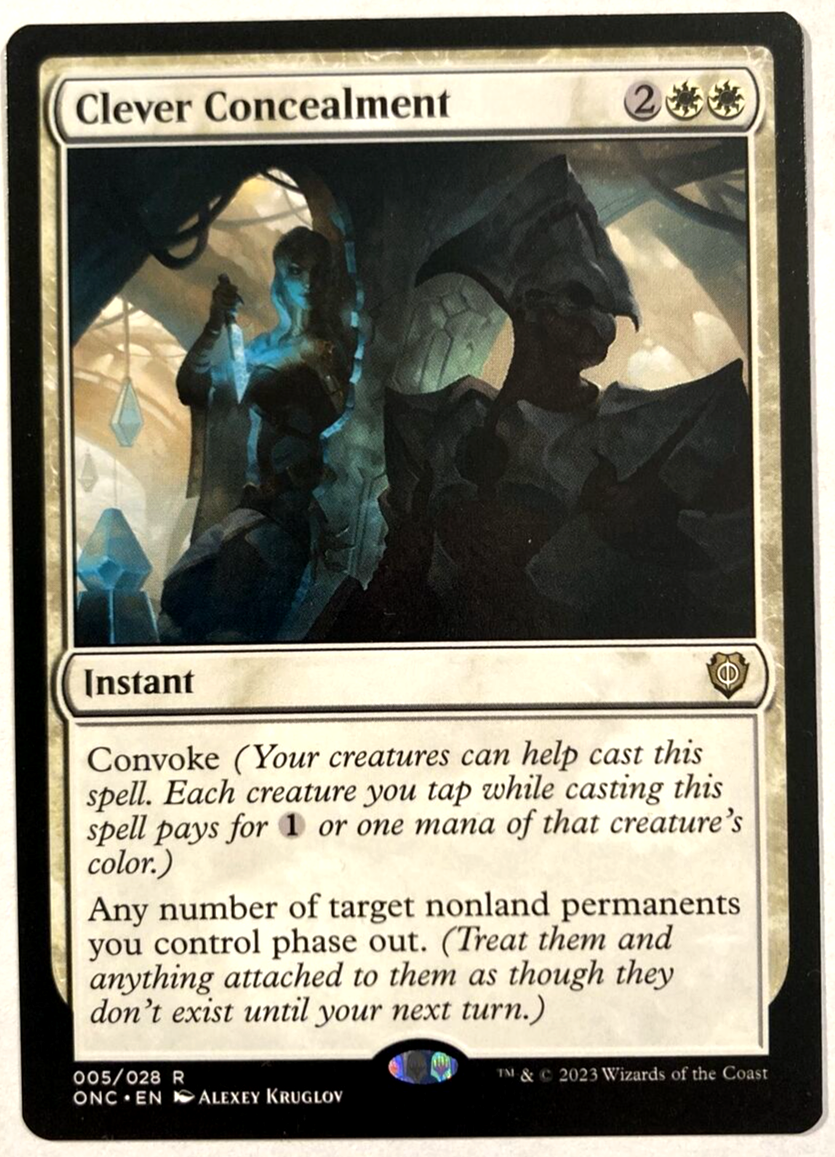 MTG Clever Concealment Phyrexia: All Will Be One Commander 005/028 NM