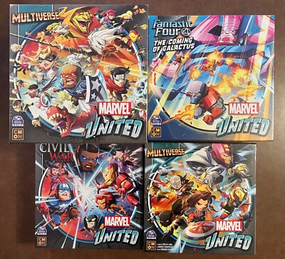 Jeu De Société Marvel United Multiverse – Kickstarter X-Men – Neuf – Livraison Gratuite